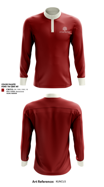 Hope Restoration Ministries 22684085 Quarter Zip Jacket - 10