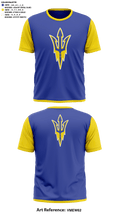 Villa Grove High School Cheer 92409142 Short Sleeve Performance Shirt - 41