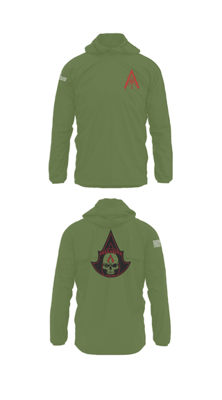 Windbreaker, A Co. 1-3 AB, Army, Teamtime, Team time, sublimation, custom sports apparel, team uniforms, spirit wear, spiritwear, sports uniforms, custom shirts, team store, custom team store, fundraiser sports, apparel fundraiser