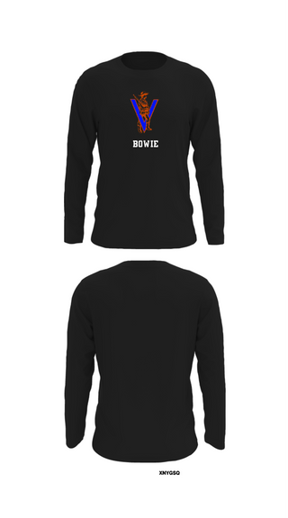 Long Sleeve Performance Shirt, Bowie, Wrestling, Teamtime, Team time, sublimation, custom sports apparel, team uniforms, spirit wear, spiritwear, sports uniforms, custom shirts, team store, custom team store, fundraiser sports, apparel fundraiser