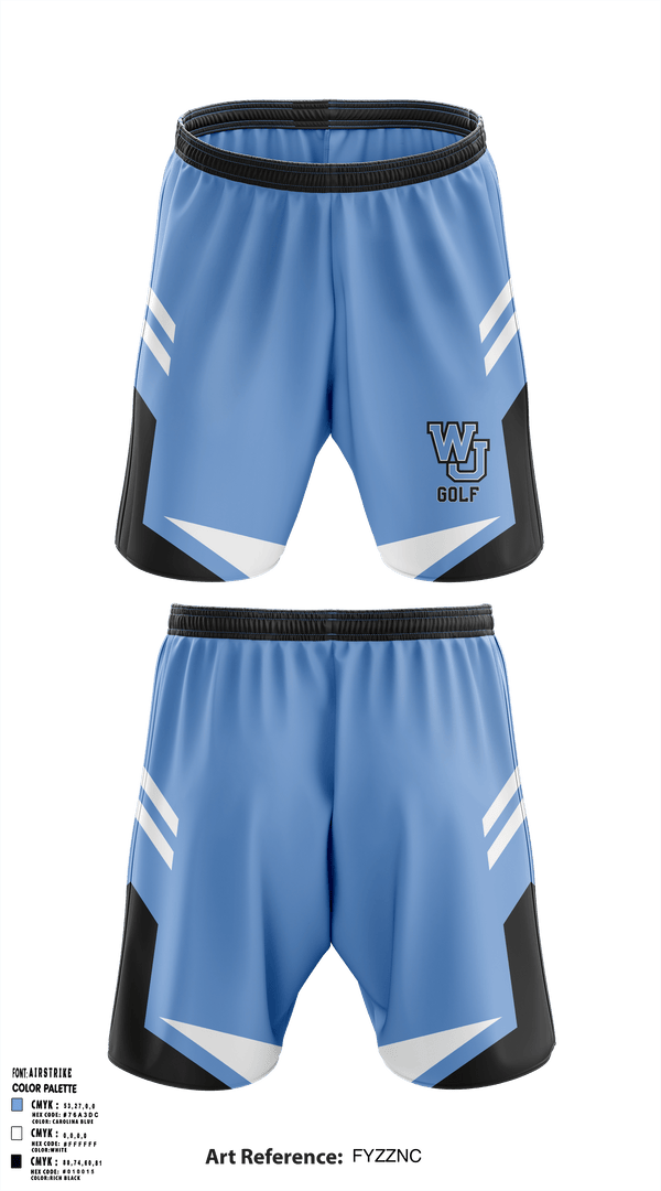 Athletic Shorts With Pockets, West Jordan High School Golf, Golf, Teamtime, Team time, sublimation, custom sports apparel, team uniforms, spirit wear, spiritwear, sports uniforms, custom shirts, team store, custom team store, fundraiser sports, apparel fundraiser