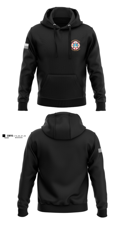 Hoodie, Winchester Bay Fire and Rescue, Fire Department, Teamtime, Team time, sublimation, custom sports apparel, team uniforms, spirit wear, spiritwear, sports uniforms, custom shirts, team store, custom team store, fundraiser sports, apparel fundraiser