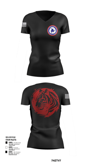 Womens Short Sleeve Vneck Shirt, 312th HR CO, A1 Postal, Army, Teamtime, Team time, sublimation, custom sports apparel, team uniforms, spirit wear, spiritwear, sports uniforms, custom shirts, team store, custom team store, fundraiser sports, apparel fundraiser