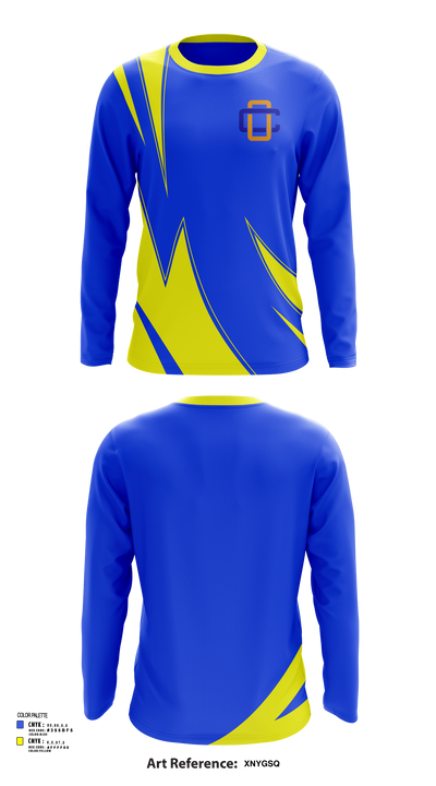 The Outing Club 90078282 Long Sleeve Performance Shirt 117