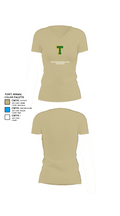 Tantasqua Regional High School Golf 92525572 Women's Short Sleeve V-neck Shirt - 38