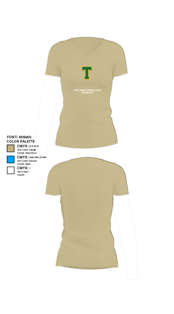 Womens Short Sleeve Vneck Shirt, Tantasqua Regional High School Golf, Golf, Teamtime, Team time, sublimation, custom sports apparel, team uniforms, spirit wear, spiritwear, sports uniforms, custom shirts, team store, custom team store, fundraiser sports, apparel fundraiser