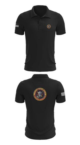 Short Sleeve Performance Polo, Battle Space Surveillance Company, Marines, Teamtime, Team time, sublimation, custom sports apparel, team uniforms, spirit wear, spiritwear, sports uniforms, custom shirts, team store, custom team store, fundraiser sports, apparel fundraiser