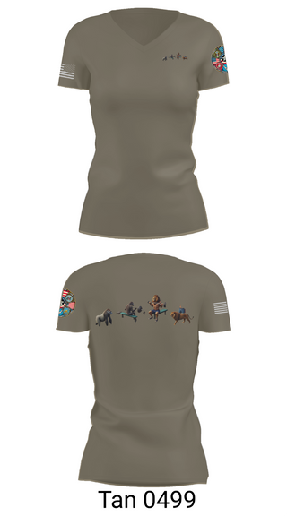 Womens Short Sleeve Vneck Shirt, One GYm, Marines, Teamtime, Team time, sublimation, custom sports apparel, team uniforms, spirit wear, spiritwear, sports uniforms, custom shirts, team store, custom team store, fundraiser sports, apparel fundraiser
