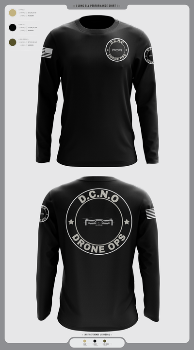 D.C.N.O 91339964 Long Sleeve Performance Shirt - 2