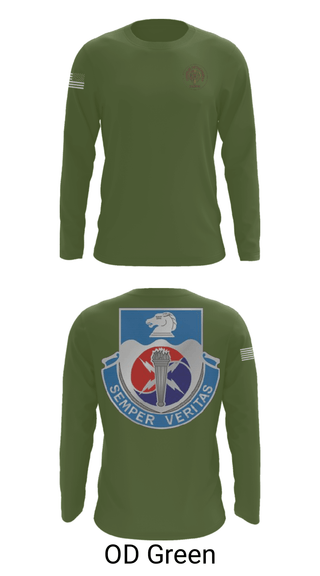 Long Sleeve Performance Shirt, 312TH MI BN, CHARLIE DETACHMENT, Army, Teamtime, Team time, sublimation, custom sports apparel, team uniforms, spirit wear, spiritwear, sports uniforms, custom shirts, team store, custom team store, fundraiser sports, apparel fundraiser