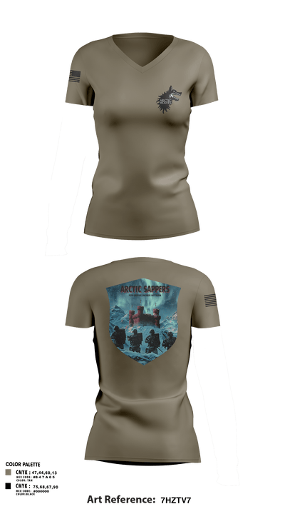 A CO, 70 BEB 34761277 Women's Short Sleeve V-neck Shirt - 7