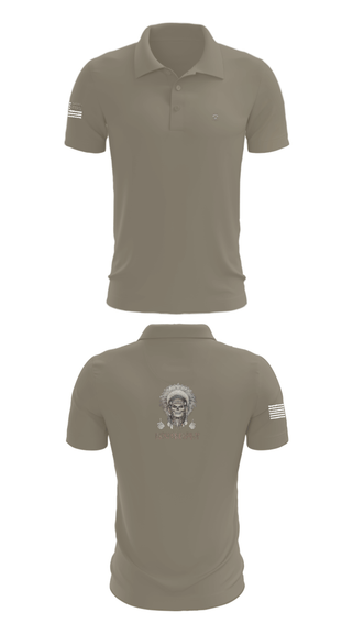 Short Sleeve Performance Polo, 1/149th BCO INF REG 3rd PLT, Army, Teamtime, Team time, sublimation, custom sports apparel, team uniforms, spirit wear, spiritwear, sports uniforms, custom shirts, team store, custom team store, fundraiser sports, apparel fundraiser