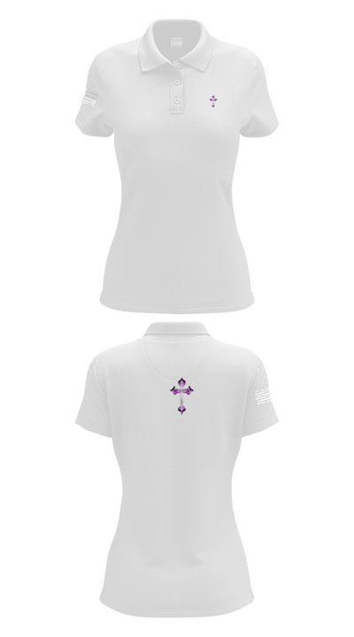 Jellyfam 86431082 Women's Short Sleeve Performance Polo  - 17