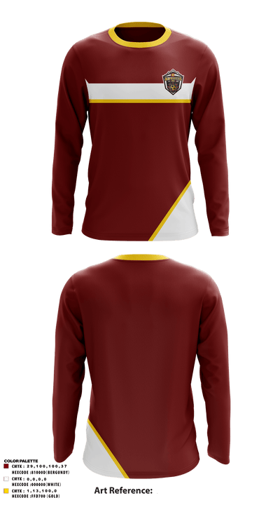 Azteca 61641395 Long Sleeve Performance Shirt - 1