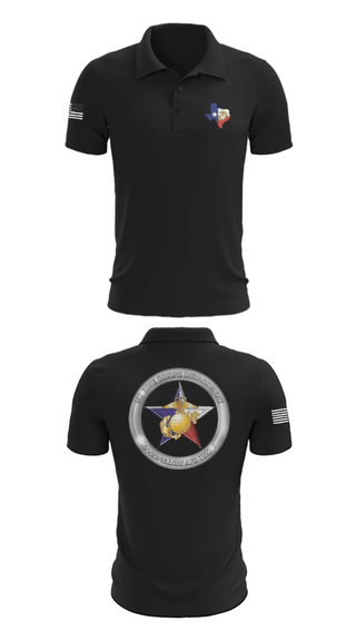 Short Sleeve Performance Polo, Goodfellow AFB MCD, Marines, Teamtime, Team time, sublimation, custom sports apparel, team uniforms, spirit wear, spiritwear, sports uniforms, custom shirts, team store, custom team store, fundraiser sports, apparel fundraiser
