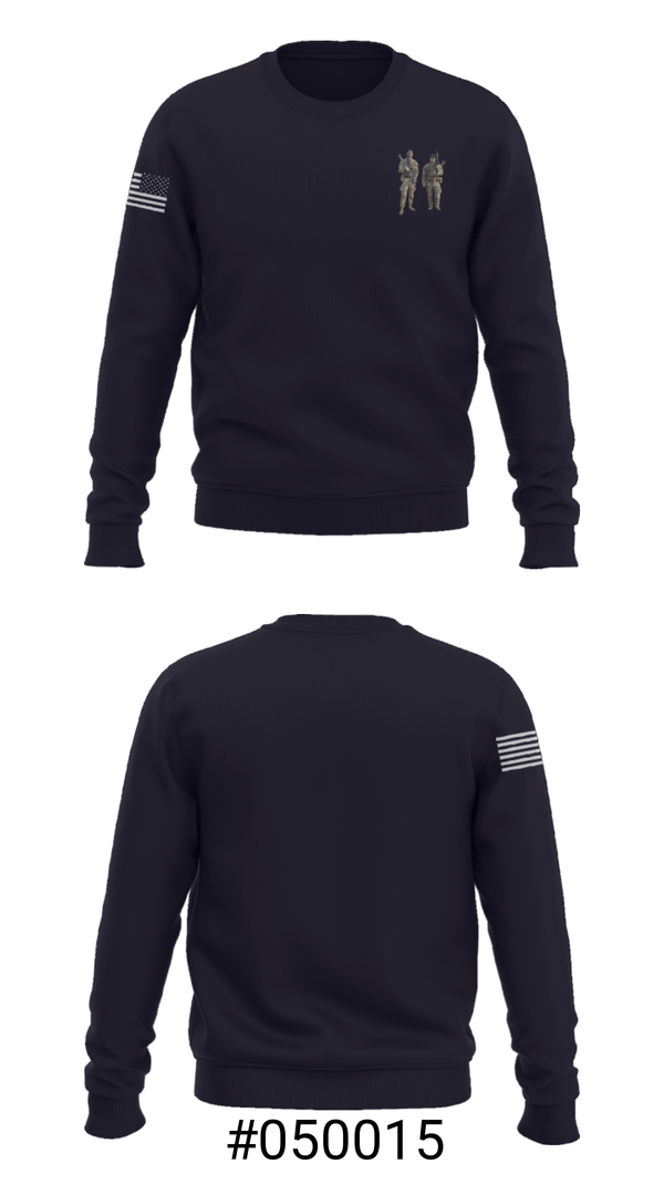 Crew Neck Sweatshirt, Triple deuce, Army, Teamtime, Team time, sublimation, custom sports apparel, team uniforms, spirit wear, spiritwear, sports uniforms, custom shirts, team store, custom team store, fundraiser sports, apparel fundraiser