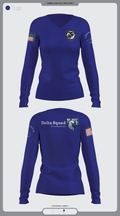 Marine Corps 67059926 Women's Long Sleeve V-neck Shirt - 3