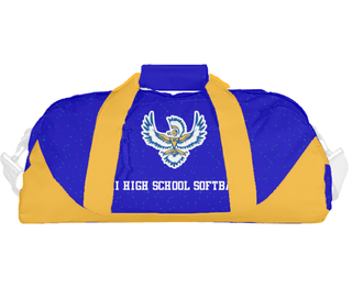 Duffle Bag, Zuni High School Softball, Softball, Teamtime, Team time, sublimation, custom sports apparel, team uniforms, spirit wear, spiritwear, sports uniforms, custom shirts, team store, custom team store, fundraiser sports, apparel fundraiser