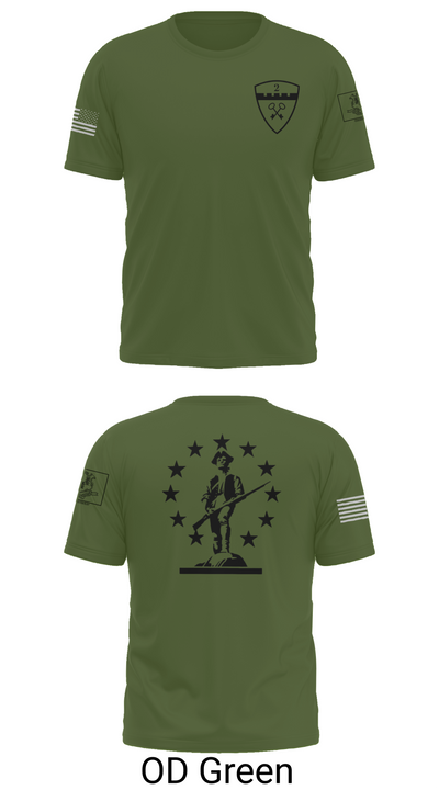 2nd Company Governor's Foot Guard 46086326 Short Sleeve Performance Shirt - 53
