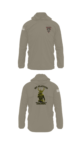 Windbreaker, MFRC, Army, Teamtime, Team time, sublimation, custom sports apparel, team uniforms, spirit wear, spiritwear, sports uniforms, custom shirts, team store, custom team store, fundraiser sports, apparel fundraiser