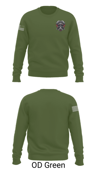 Crew Neck Sweatshirt, 527th MP CO, Army, Teamtime, Team time, sublimation, custom sports apparel, team uniforms, spirit wear, spiritwear, sports uniforms, custom shirts, team store, custom team store, fundraiser sports, apparel fundraiser