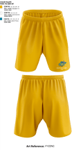 College of Mount Saint Vincent Golf 81896677 Athletic Shorts With Pockets - 1