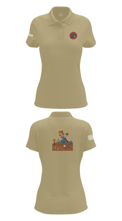 MCB Camp Blaz Ordnance 73476063 Women's Short Sleeve Performance Polo  - 95