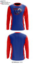 Clarksdale High School Basketball 83050417 Long Sleeve Shooting Shirt - 41