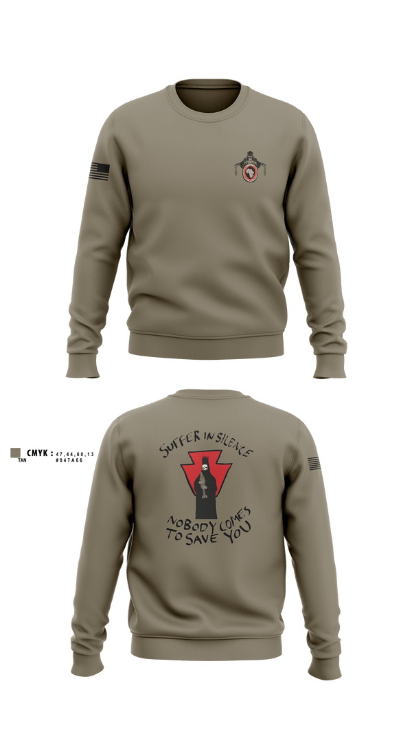 Crew Neck Sweatshirt, 1-111 MTR renew1-111 SkinWalker renew, National Guard, Teamtime, Team time, sublimation, custom sports apparel, team uniforms, spirit wear, spiritwear, sports uniforms, custom shirts, team store, custom team store, fundraiser sports, apparel fundraiser