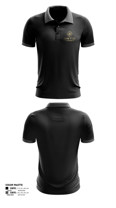 ORTIZ 74719771 Short Sleeve Performance Polo - 1