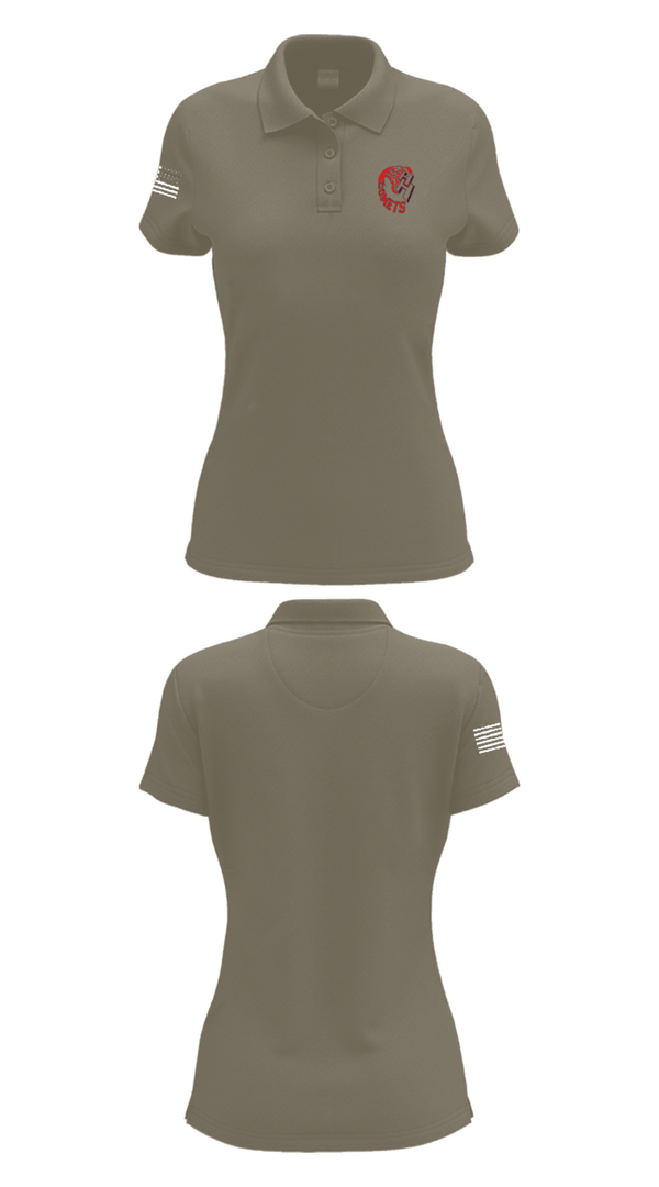 Womens Short Sleeve Performance Polo, Hanover-Horton High School Soccer, Women's Soccer, Teamtime, Team time, sublimation, custom sports apparel, team uniforms, spirit wear, spiritwear, sports uniforms, custom shirts, team store, custom team store, fundraiser sports, apparel fundraiser