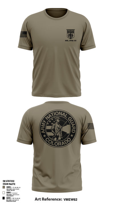Colorado Army National Guard Short Sleeve Performance Shirt - 6