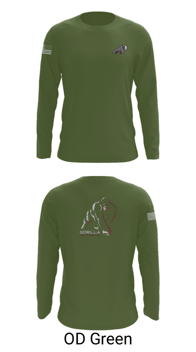 USACA-R 32862257 Long Sleeve Performance Shirt - 46