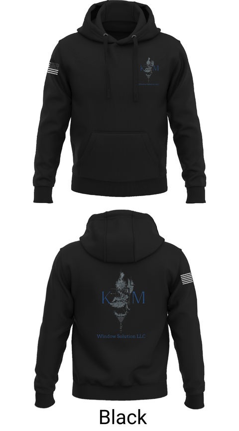 Hoodie, K&M window solutions llc, , Teamtime, Team time, sublimation, custom sports apparel, team uniforms, spirit wear, spiritwear, sports uniforms, custom shirts, team store, custom team store, fundraiser sports, apparel fundraiser