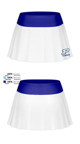 Skort, Miami Palmetto Senior High School Tennis, Tennis, Teamtime, Team time, sublimation, custom sports apparel, team uniforms, spirit wear, spiritwear, sports uniforms, custom shirts, team store, custom team store, fundraiser sports, apparel fundraiser