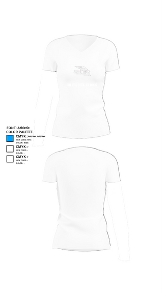 Womens Short Sleeve Vneck Shirt, United solutions, , Teamtime, Team time, sublimation, custom sports apparel, team uniforms, spirit wear, spiritwear, sports uniforms, custom shirts, team store, custom team store, fundraiser sports, apparel fundraiser