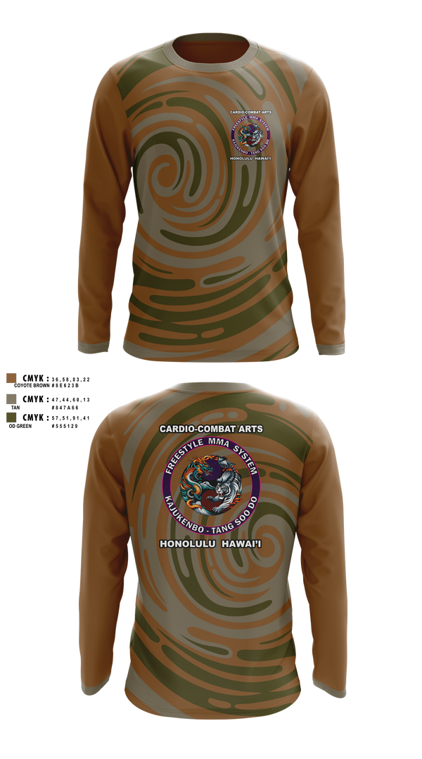 Long Sleeve Performance Shirt, Honolulu Bohemian, , Teamtime, Team time, sublimation, custom sports apparel, team uniforms, spirit wear, spiritwear, sports uniforms, custom shirts, team store, custom team store, fundraiser sports, apparel fundraiser