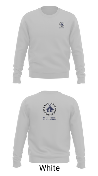 Crew Neck Sweatshirt, GCG BUILDING CONTRACTOR, , Teamtime, Team time, sublimation, custom sports apparel, team uniforms, spirit wear, spiritwear, sports uniforms, custom shirts, team store, custom team store, fundraiser sports, apparel fundraiser