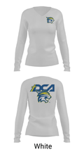 Donelson Christian Academy Soccer 52053561 Women's Long Sleeve V-neck Shirt - 16