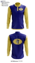 Timberlake Senior High School Volleyball 62914388 Quarter Zip Jacket - 41