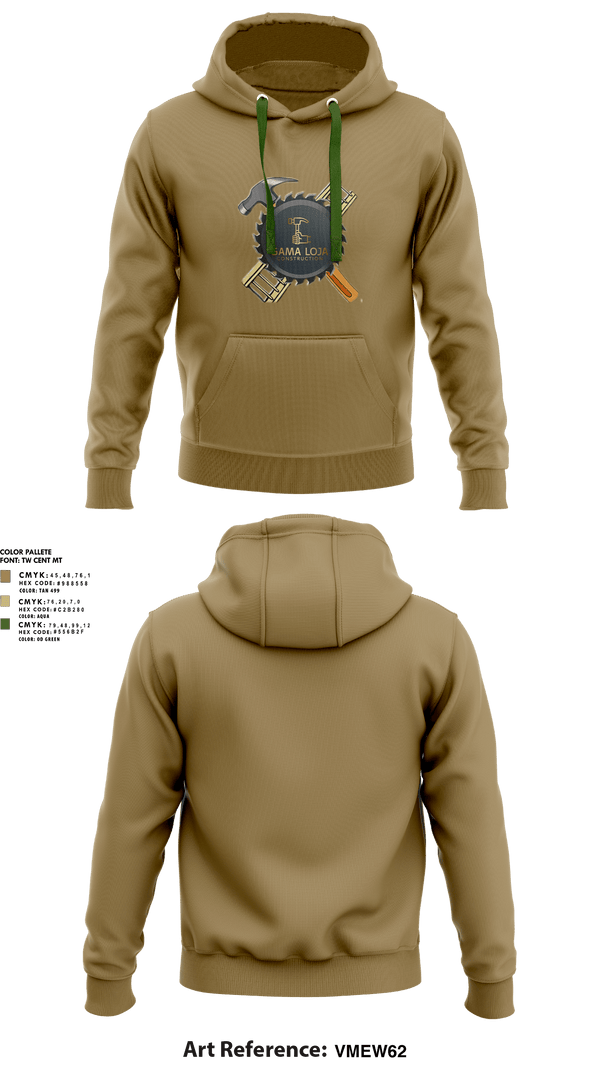 Hoodie, Gama loja construction llc, , Teamtime, Team time, sublimation, custom sports apparel, team uniforms, spirit wear, spiritwear, sports uniforms, custom shirts, team store, custom team store, fundraiser sports, apparel fundraiser