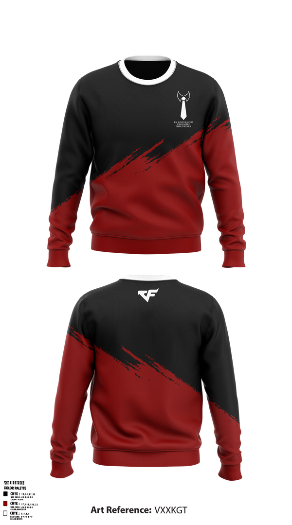 Crew Neck Sweatshirt, ExGOVERNORSExGOVERNORS, E-Sports, Teamtime, Team time, sublimation, custom sports apparel, team uniforms, spirit wear, spiritwear, sports uniforms, custom shirts, team store, custom team store, fundraiser sports, apparel fundraiser