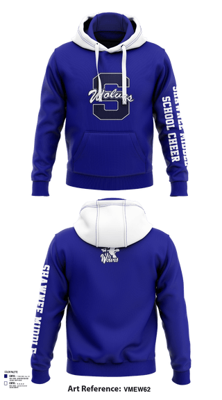 Hoodie, Shawnee Middle School Cheer, Cheer, Teamtime, Team time, sublimation, custom sports apparel, team uniforms, spirit wear, spiritwear, sports uniforms, custom shirts, team store, custom team store, fundraiser sports, apparel fundraiser