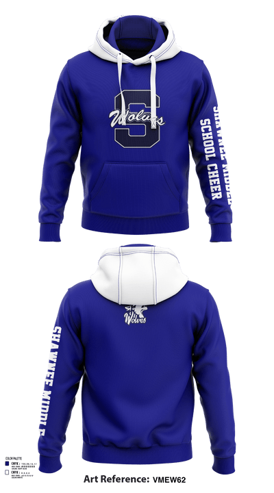 Shawnee Middle School Cheer 74518757 Hoodie - 130