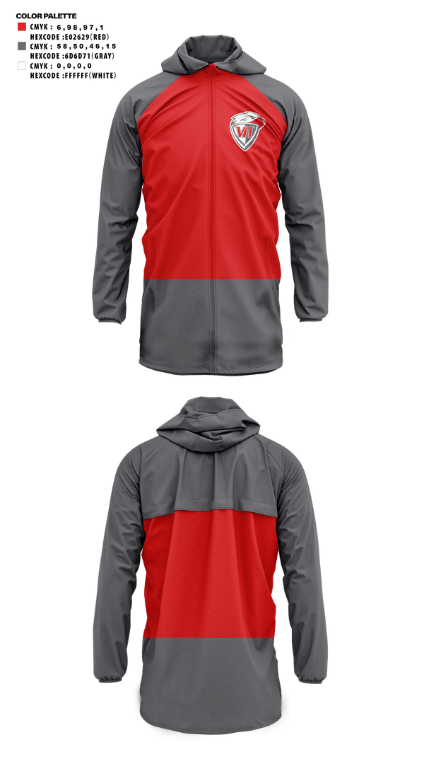 Windbreaker, Van Horn High School Cheer, Cheer, Teamtime, Team time, sublimation, custom sports apparel, team uniforms, spirit wear, spiritwear, sports uniforms, custom shirts, team store, custom team store, fundraiser sports, apparel fundraiser