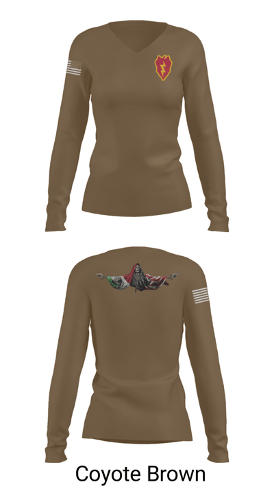 25th ID 51573122 Women's Long Sleeve V-neck Shirt - 17