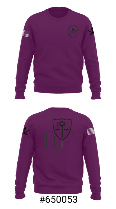 Trial Defense Service 94902546 Crew Neck Sweatshirt - 16
