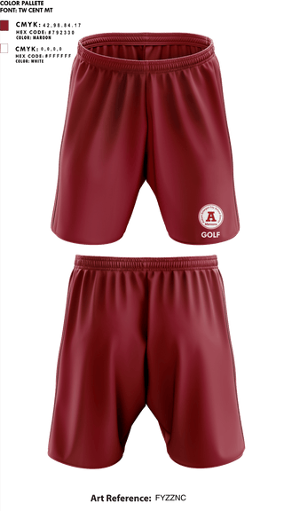 Athletic Shorts With Pockets, Auburn High School Golf, Golf, Teamtime, Team time, sublimation, custom sports apparel, team uniforms, spirit wear, spiritwear, sports uniforms, custom shirts, team store, custom team store, fundraiser sports, apparel fundraiser