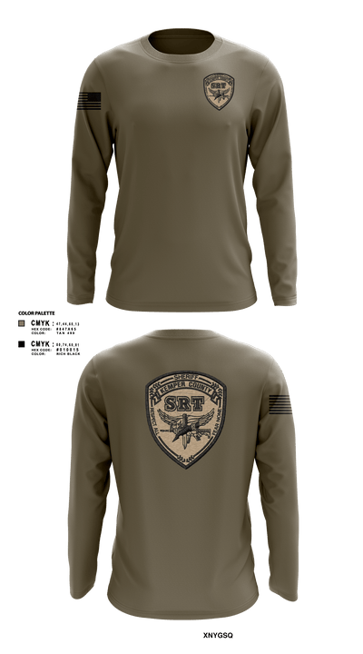 Kemper County Sheriff’s Office 63842297 Long Sleeve Performance Shirt - 2
