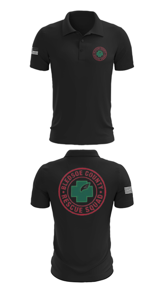 Short Sleeve Performance Polo, Bledsoe County Rescue Squad, , Teamtime, Team time, sublimation, custom sports apparel, team uniforms, spirit wear, spiritwear, sports uniforms, custom shirts, team store, custom team store, fundraiser sports, apparel fundraiser